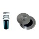 CUBO BASURA ENCASTRE INOX