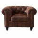 Sillón CHESTER, similpiel vintage