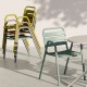 Sillón TROPICANA, apilable, polipropileno gris pálido