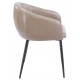 Sillón PELAYO, metal, similpiel vintage gris