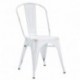 Silla TOL EK VINTAGE, acero, blanco