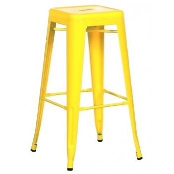 Taburete TOL EK LIMITED, acero, amarillo