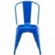 Silla TOL EK LIMITED, acero, azul
