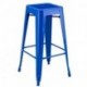 Taburete TOL EK LIMITED, acero, azul