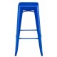 Taburete TOL EK LIMITED, acero, azul