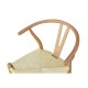 Silla WISH, madera de haya, natural, fibra trenzada