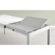 Mesa Atenas cristal extensible