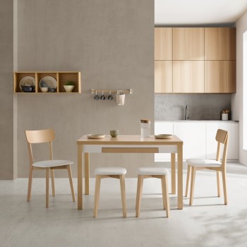 Mesa Ibiza laminado extensible