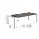 Mesa Zumaya Dekton extensible