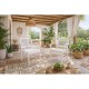 Sillón LATOJA, apilable, polipropileno blanco