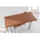 Mesa con apertura tipo libro para cocina y comedor estilo Kombi modelo Cira