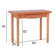 Mesa con apertura tipo libro giratoria para cocina y comedor estilo Koe libro modelo Ebro