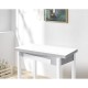 Mesa de cristal con apertura tipo libro para cocina y comedor tipo Alba libro modelo Liria