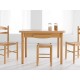 Mesa extensible laminada para cocina y comedor estilo Mesa Koe modelo Ebro