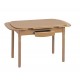 Mesa extensible laminada para cocina y comedor estilo Mesa Koe modelo Ebro