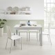 Mesa extensible laminada estilo Atenas para cocina y comedor modelo Vera