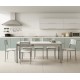 Mesa extensible laminada estilo Atenas para cocina y comedor modelo Vera