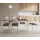 Mesa extensible laminada estilo Atenas para cocina y comedor modelo Vera