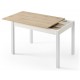  Mesa extensible laminada para cocina y comedor estilo Mesa Arona modelo Brisa
