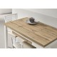  Mesa extensible laminada para cocina y comedor tipo Mesa Nube modelo Tera