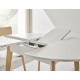 Mesa laminada extensible para cocina y comedor tipo Mesa Ana modelo Elma