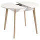 Mesa laminada extensible para cocina y comedor tipo Mesa Ana modelo Elma