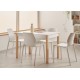 Mesa fija laminada para cocina y comedor estilo Mesa Nadia modelo Soria