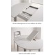 Mesa extensible laminada para cocina y comedortipo Mesa Isla modelo Noa