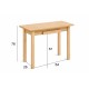 Mesa Flora Libro giratoria