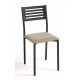 Silla tapizada para cocina y comedor estilo Silla Kelsa modelo Iria