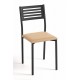 Silla tapizada para cocina y comedor estilo Silla Kelsa modelo Iria