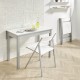 Pack de 4 Sillas plegables para cocina y comedor Tipo Silla Vera modelo Celia