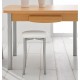 Taburete bajo para cocina y comedor estilo Taburete Kopa modelo Aroa