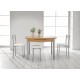 Taburete bajo para cocina y comedor estilo Taburete Kopa modelo Aroa