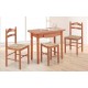 Silla de madera para cocina y comedor estilo Silla Mónica modelo Selva