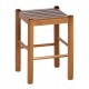 Taburete de madera para cocina y comedor tipo Taburete monica modelo Selva