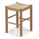Taburete de madera para cocina y comedor tipo Taburete monica modelo Selva