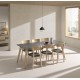 Silla de madera para cocina y comedor estilo silla Zaida modelo Zaira