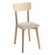 Silla de madera para cocina y comedor estilo silla Zaida modelo Zaira