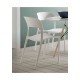 Silla apilable para cocina y comedor tipo silla Roma modelo Bruna