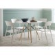 Silla apilable para cocina y comedor tipo silla Roma modelo Bruna