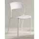 Silla apilable para cocina y comedor tipo silla Roma modelo Bruna