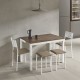 Taburete bajo para cocina y comedor estilo Taburete Kelsa modelo Iria