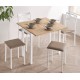 Silla metálica tapizada para cocina y bar estilo Silla Bárbara  modelo Vega