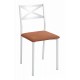 Silla metálica tapizada para cocina y bar estilo Silla Bárbara  modelo Vega