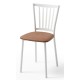 Silla tapizada para cocina y comedor estilo Silla Petra modelo Lena