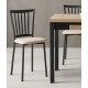 Silla tapizada para cocina y comedor estilo Silla Petra modelo Lena