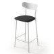 Taburete de cocina modelo Eva con respaldo