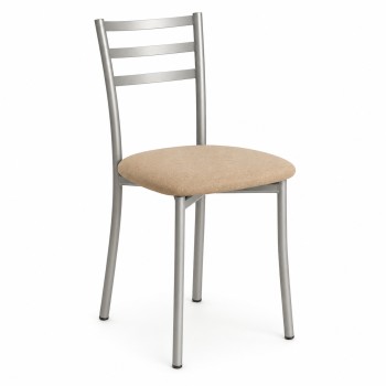 Silla tapizada para cocina y comedor tipo silla Kati modelo Dina
