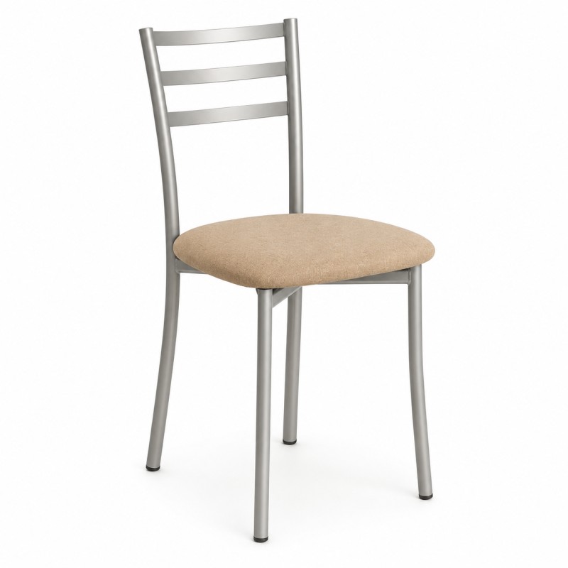 Silla tapizada para cocina y comedor tipo silla Kati modelo Dina